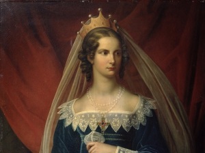 Портрет принцессы Шарлотты Прусской, будущей императрицы Александры Федоровны (Работа Ф.Г. Кюгельгена, около 1817, )