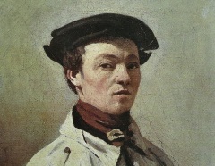 Камиль Коро (Автопортрет, 1835, Галерея Уффици, Италия, www.polomuseale.firenze.it, )