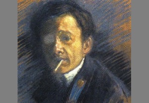 Юрий Павлович Анненков (Автопортрет, 1910, Русский музей, Санкт-Петербург, )
