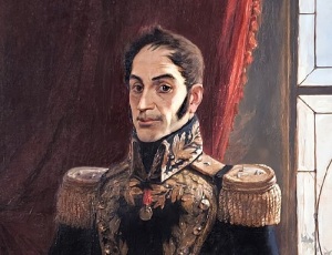 Симон Боливар (Портрет кисти Артуро Мичелена, 1895, Национальная художественная галерея, Каракас, )