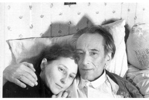 Даниил Андреев с женой Аллой (Фото: Б.В. Чуков, 1959, rodon.org)
