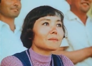 Динара Асанова (Кадр из документального фильма «Очень вас всех люблю...», 1987)
