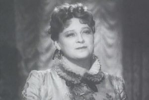 Алла Константиновна Тарасова (Кадр из фильма «Без вины виноватые», 1945)