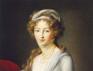 Елизавета Алексеевна (Портрет работы Элизабет Виже Ле Брюн, 1795, Замок Вольфсгартен, )