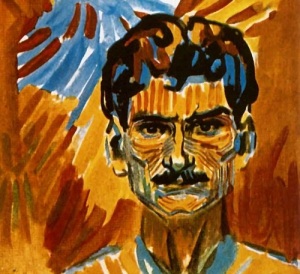 Мартирос Сарьян (Автопортрет, 1907, Третьяковская галерея, Москва, )