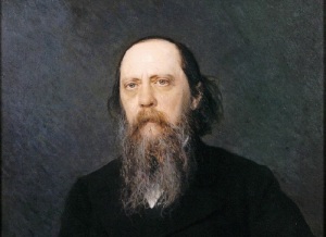 Михаил Салтыков-Щедрин (Портрет работы И.Н. Крамского, 1879, Третьяковская галерея, Москва, )