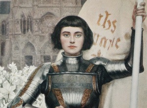 Жанна д’Арк (Гравюра работы Альберта Линча в журнале Figaro Illustré, 1903, )