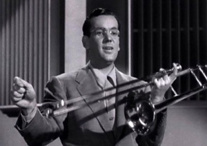 Гленн Миллер (Кадр из фильма «Жены оркестрантов», 1942)