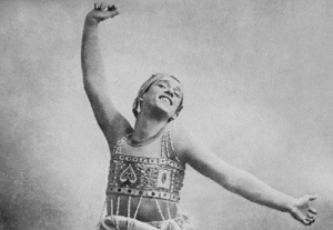 Вацлав Нижинский в балете «Шахерезада», ок. 1912, Библиотека Конгресса США, 