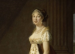 Каролина Бонапарт (Портрет кисти Мари Виже-Лебрён, 1807, Версальский дворец, Франция, www.chateauversailles.fr, )