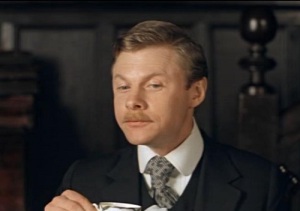 Виталий Соломин (Фото: кадр из серии кинофильмов про Шерлока Холмса и доктора Ватсона)