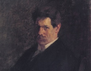Альберт Швейцер (Портрет работы Эмиля Шнайдера, 1912, Музей современного и современного искусства Страсбурга, )