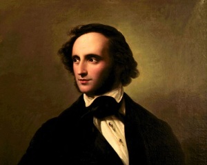 Феликс Мендельсон (Портрет работы Вильгельма Гензеля, 1847, )