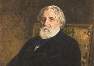 Иван Сергеевич Тургенев (Портрет работы И.Е. Репина, 1874, Третьяковская галерея, Москва, )