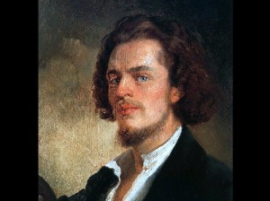 Константин Егорович Маковский (Автопортрет, 1856, Третьяковская галерея, Москва, )