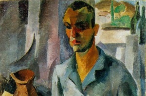 Роберт Фальк (Автопортрет, 1916, Радищевский музей, Саратов, )