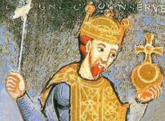 Генрих III (Миниатюра из книги Perikopenbuch Heinrichs III, Эхтернах, 11 век, )