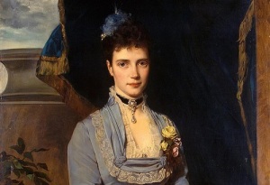 Мария-Дагмара Романова (Портрет кисти Генриха фон Ангели, 1874, Эрмитаж, Санкт-Петербург, )