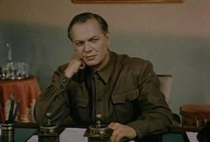 Николай Охлопков (Фото: кадр из фильма «Далеко от Москвы», 1950)