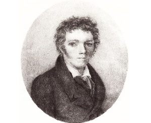 Вильгельм Гауф (Портрет работы Й. Берингера, 1826, Каролинум, Цюрих, )