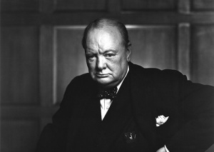 Уинстон Черчилль (Фото: Юсуф Карш / BiblioArchives / LibraryArchives, Библиотека и Архив Канады, 1941, )