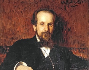 Павел Петрович Чистяков (Портрет работы Ильи Репина, 1878, Третьяковская галерея, Москва, )