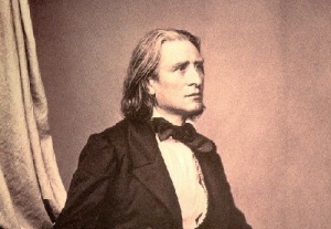 Ференц Лист (Фотография Ф. Ганфштенгля, 1858, )