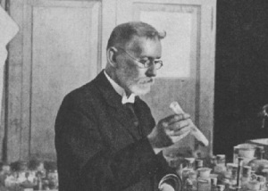 Пауль Эрлих (Фото: Вальдемар Титценталер, 1910, Paul de Kruif: Mikrobenjäger. Orell Füssli, Zürich, 1927, )