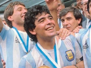 Диего Марадона (Фото неизвестного автора, 1986, www.elgrafico.com.ar, )