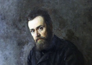 Глеб Иванович Успенский (Портрет работы Николая Ярошенко, 1884, )