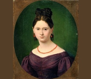 Женни фон Вестфален (Портрет работы неизвестного художника, ок. 1840-х, РГАСПИ, rgaspi.kaisa.ru, )