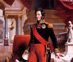 Луи-Филипп I (Портрет работы Ф.К. Винтерхальтера, 1841, Версальский дворец, Франция, )