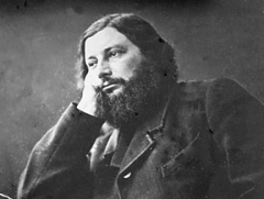 Гюстав Курбе (Фото Надара, 1860-е, www.stellaweb.ch/nadar/pg, )