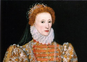 Елизавета I (Портрет работы Йоханнеса Корвуса, ок. 1575, Национальная портретная галерея, Лондон, www.npg.org.uk, )