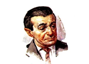 Михаил Светлов (Портрет на художественном маркированном конверте СССР, 1983 год, )
