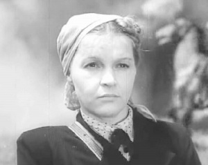 Вера Петровна Марецкая (Кадр из фильма «Котовский», 1942)