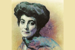 Елена Рерих (Портрет работы Валентина Серова, 1909, )