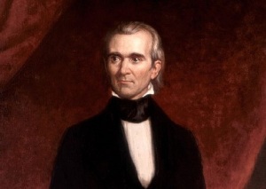 Джеймс Нокс Полк (Портрет работы Джорджа Хили, The White House Historical Association, 1858, )