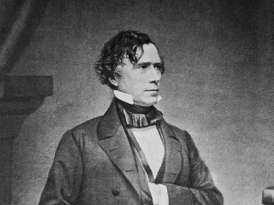 Франклин Пирс (Фото Мэтью Брейди, Библиотека Конгресса США, между 1855 и 1865 гг., )