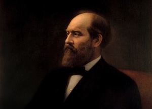 Официальный портрет Джеймса Гарфилда в Белом доме, 1881, 