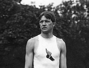 Раймонд Юри на Олимпийских играх 1908 года в Лондоне (Фото неизвестного автора, 1908, www.gettyimages.co.uk, )