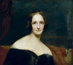 Мэри Шелли (Портрет работы Ричарда Ротвелла, 1839, Национальная портретная галерея, Лондон, )