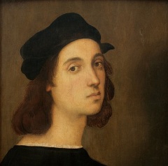 Рафаэль Санти (Автопортрет, 1504-1506 гг., Галереи Уффици, Флоренция, )