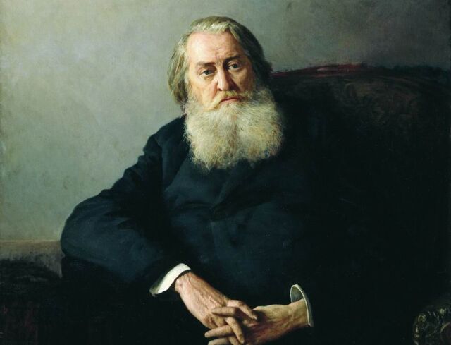 Алексей Николаевич Плещеев (Портрет работы Н.А. Ярошенко, 1888, Харьковский художественный музей, )